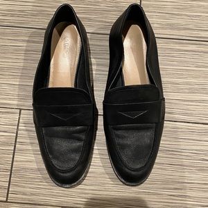 Aldo black loafers
